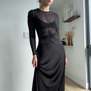 GINGER MAXI DRESS BLACK